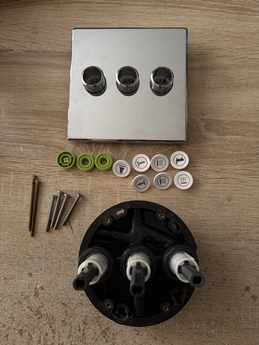Grohe fach unterputzventil - grohe, 3-fach