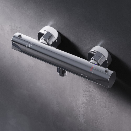 Duscharmatur thermostat - duscharmatur,