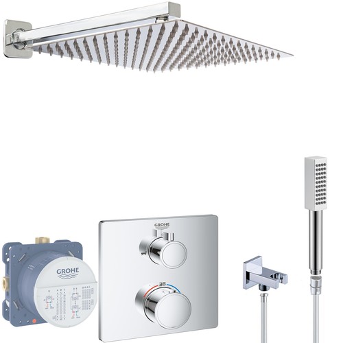 Grohe thermostat set - thermostat, grohtherm