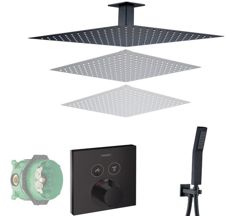 Hansgrohe showerselect schwarz - hansgrohe,