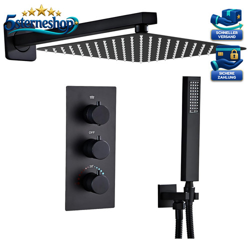 Duscharmatur set unterputz mit - set,