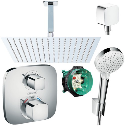 Unterputz duscharmatur set - unterputz,