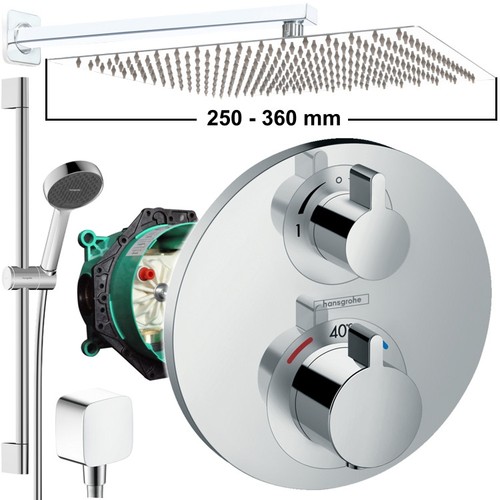 Hansgrohe duscharmatur ecostat - duscharmatur,