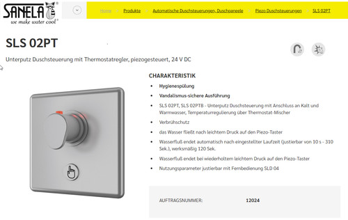 Unterputz duschsteuerung mit - unterputz,