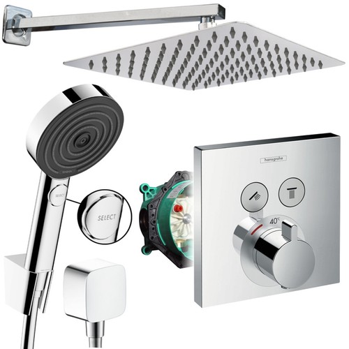 Unterputz duschsystem mit - duschsystem,