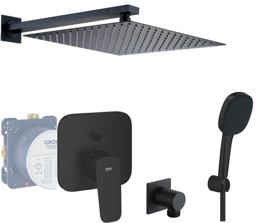 Grohe cubeo armatur duschset - armatur,