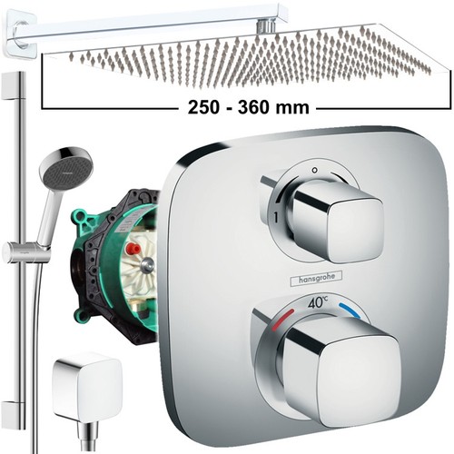 Hansgrohe duscharmatur ecostat - duscharmatur,